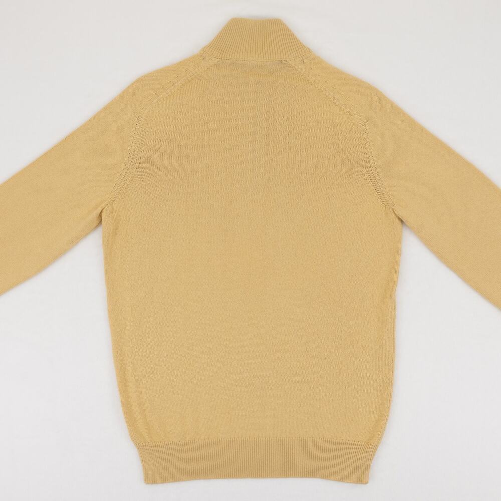NWOT Loro Piana Mezzocollo Sweater Men's 48 (Medium) Gold - Picture 2 of 12